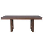 60-78 Extendable Dining Table, Farmhouse Wooden Kitchen Table with Removable Leaf, Large Expanding Table for 4-8