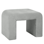 Vint 26 Modern Bench Upholstered in Velvet or Boucle With Padded Foam Seat for Living Room Bedroom Home Office