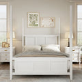 King Size Solid Pine Four-Poster Bed with 75 Tall Traditional Canopy Bed Frame