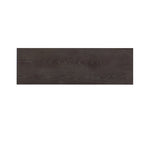 51.3 MDF Classic Stripe Console Table - Ash Veneer & Fir Wood Legs with 2 Drawers