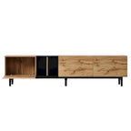 76 TV Stand with Doors & Large Storage for TVs Up to 80