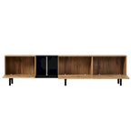 76 TV Stand with Doors & Large Storage for TVs Up to 80