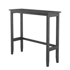 3-Piece Farmhouse Dining Set with Rectangular Table & 2 Chairs