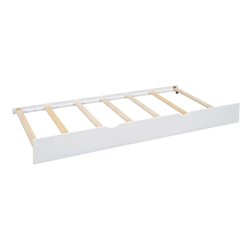 Queen Upholstered Bed with Wingback Headboard and Four Drawers