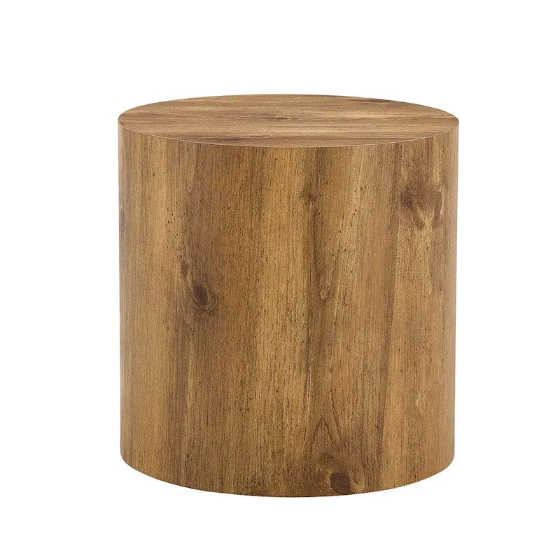 15.7 Modern Round Coffee Table with Fashionable Pattern and Stable Base for Living Room
