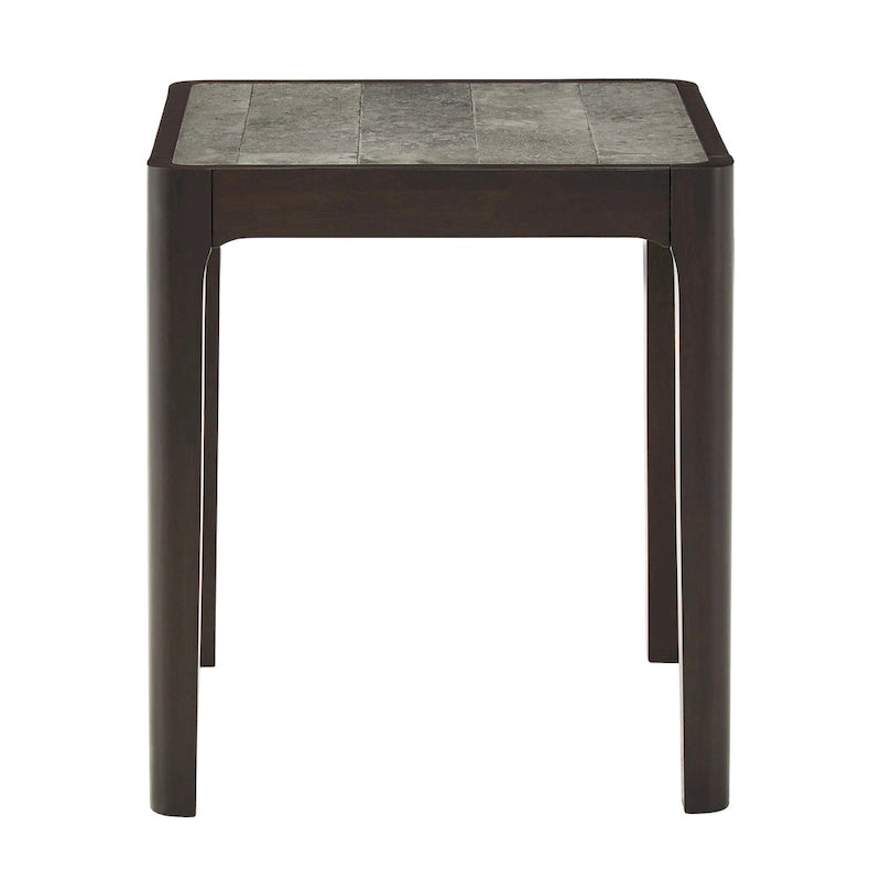 Ludvika Faux Marble Top End Table by iNSPIRE Q Modern