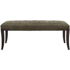 SAFAVIEH Leia Cream Tufted Nailhead Bench - 48Wx20Dx19H