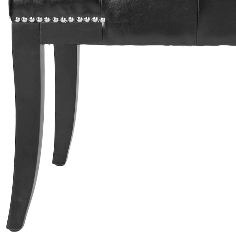 SAFAVIEH Leia Cream Tufted Nailhead Bench - 48Wx20Dx19H