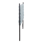 Silver Orchid Braided Matisse Queen Headboard