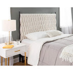 Silver Orchid Braided Matisse Queen Headboard