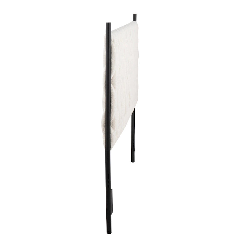 Silver Orchid Braided Matisse Queen Headboard