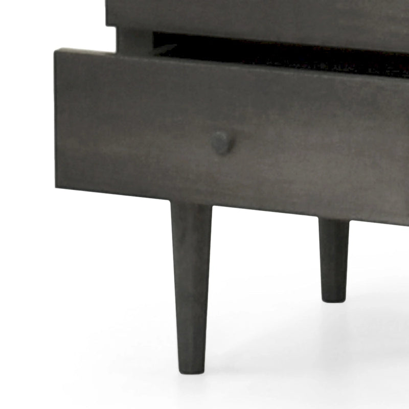 Mid-Century 2-Drawer Nightstand - Multiple Colors