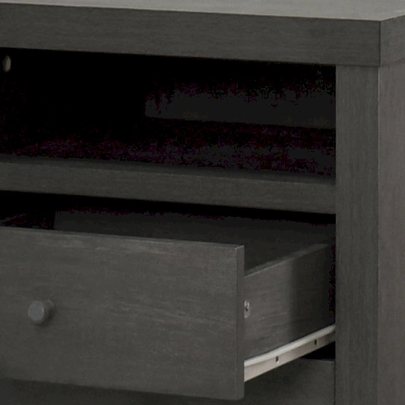 Mid-Century 2-Drawer Nightstand - Multiple Colors
