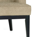 Clough Fabric or Faux Leather Tufted Accent Chair by Christopher Knight Home