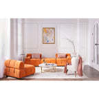 L-shape Velvet Modern Sectional Sofa Soft Couch