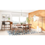 Bryner Mid-Century Modern 5 Piece Dining Set by Christopher Knight Home