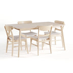 Bryner Mid-Century Modern 5 Piece Dining Set by Christopher Knight Home