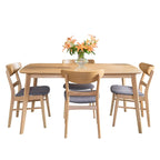 Bryner Mid-Century Modern 5 Piece Dining Set by Christopher Knight Home