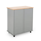 Provence Contemporary Kitchen Cart with Wheels by  - 31.50 W x 17.75 D x 34.50 H