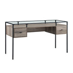 Middlebrook 56-inch Glass Top Writing Desk