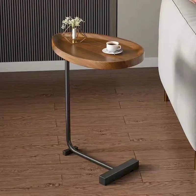 Brown C-Shaped Side Tables (Set of 2) - 11.81 x 17.72 x 23.62