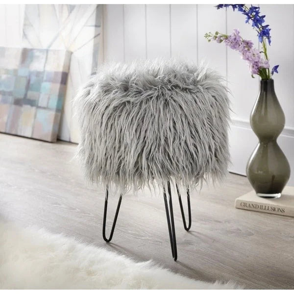 Simple Living Patrice Round Stool