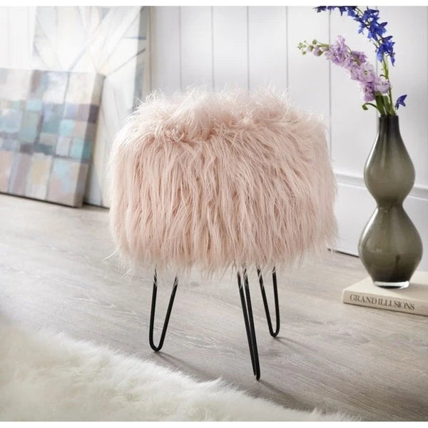 Simple Living Patrice Round Stool