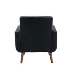 Porthos Home Suri Accent Chair, Fabric or PU Upholstery, Rubberwood Legs