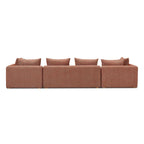 Hangover Cream Upholstered 145 Long Sofa