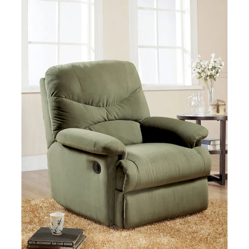 Ryane Pillow Top Arms Recliner with Tufted Back