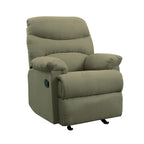 Ryane Pillow Top Arms Recliner with Tufted Back
