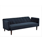 Container Furniture Srtip Convertible Velvet Sofa Bed