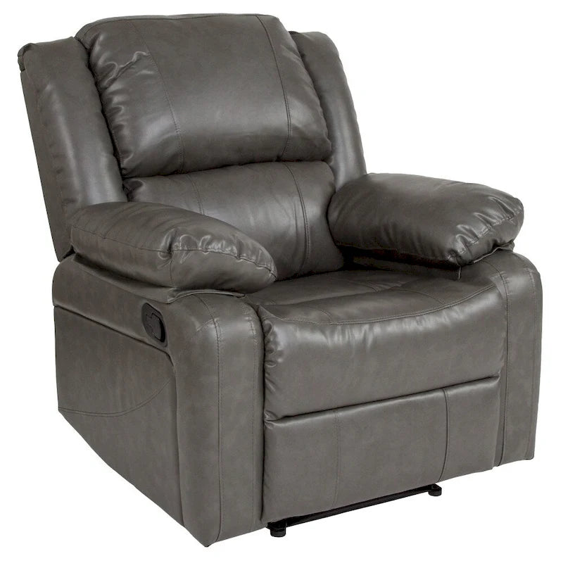 Microfiber Pillow Back Recliner