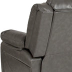 Microfiber Pillow Back Recliner