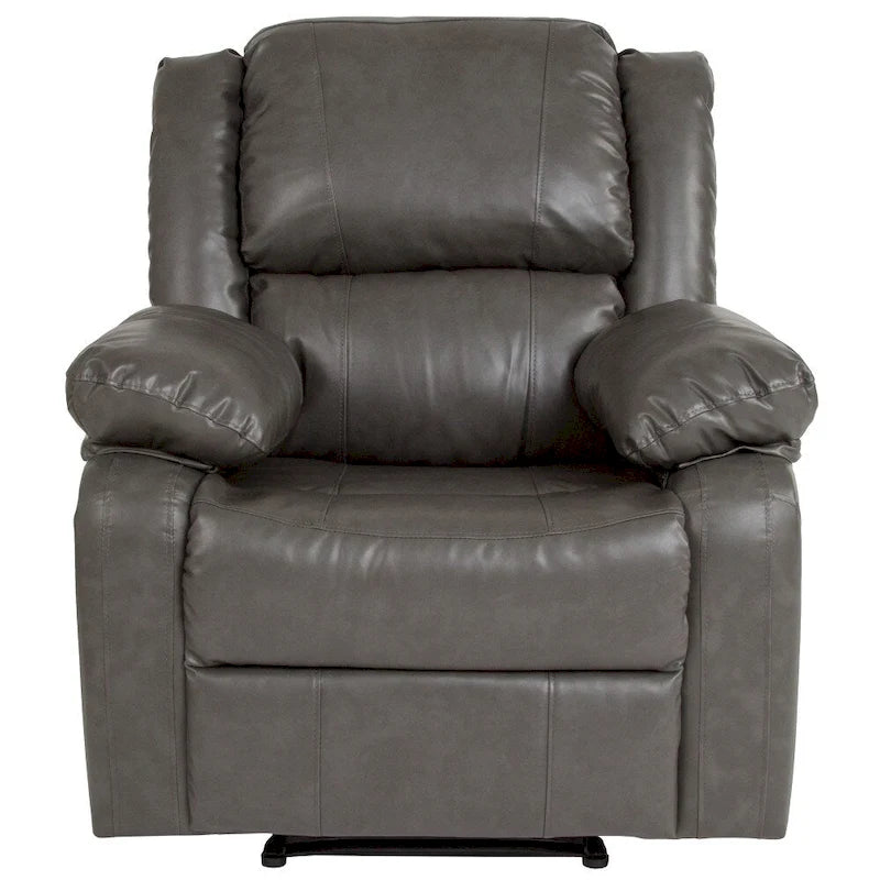 Microfiber Pillow Back Recliner