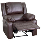 Microfiber Pillow Back Recliner