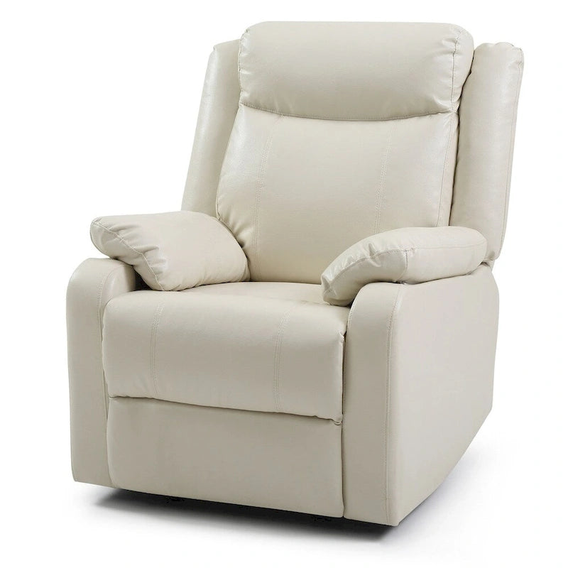 Copper Grove Zug Faux Leather Rocking Recliner