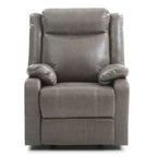 Copper Grove Zug Faux Leather Rocking Recliner
