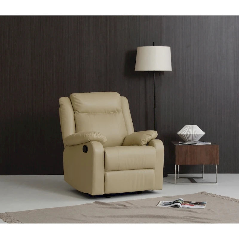 Copper Grove Zug Faux Leather Rocking Recliner