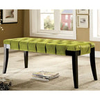 Oran Contemporary Fabric Tufted Accent Bench by