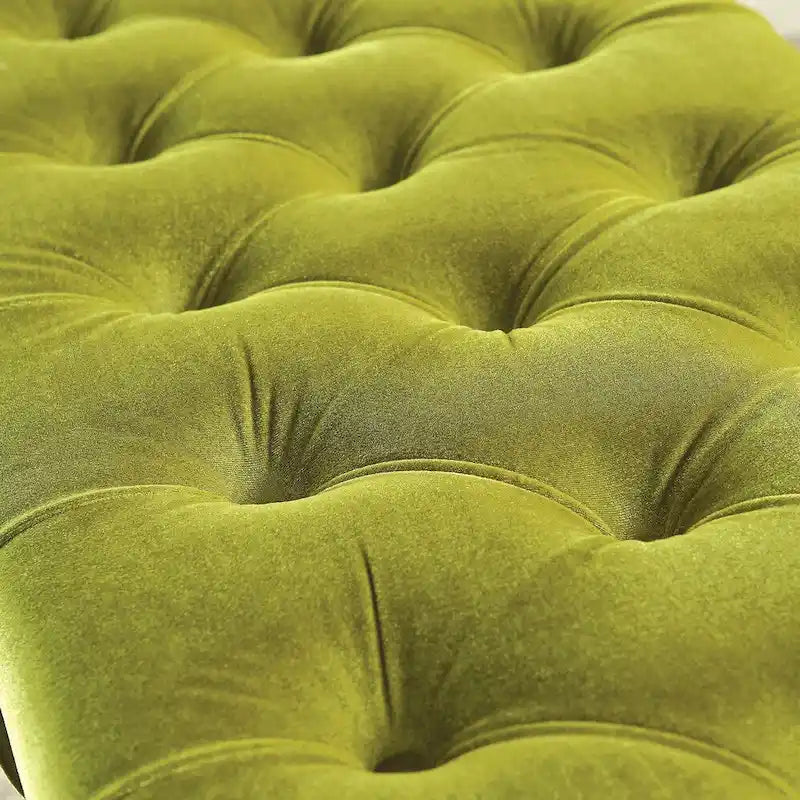 Oran Contemporary Fabric Tufted Accent Bench by
