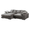 Aurelle Home Reversible Contemporary Sectional Sofa