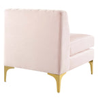 Triumph Channel Tufted Performance Velvet 4-Seater Sofa