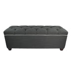 The Sole Secret Shoe Storage Bench - Loft Charcoal