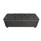 The Sole Secret Shoe Storage Bench - Loft Charcoal