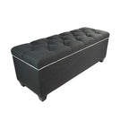 The Sole Secret Shoe Storage Bench - Loft Charcoal