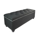 The Sole Secret Shoe Storage Bench - Loft Charcoal
