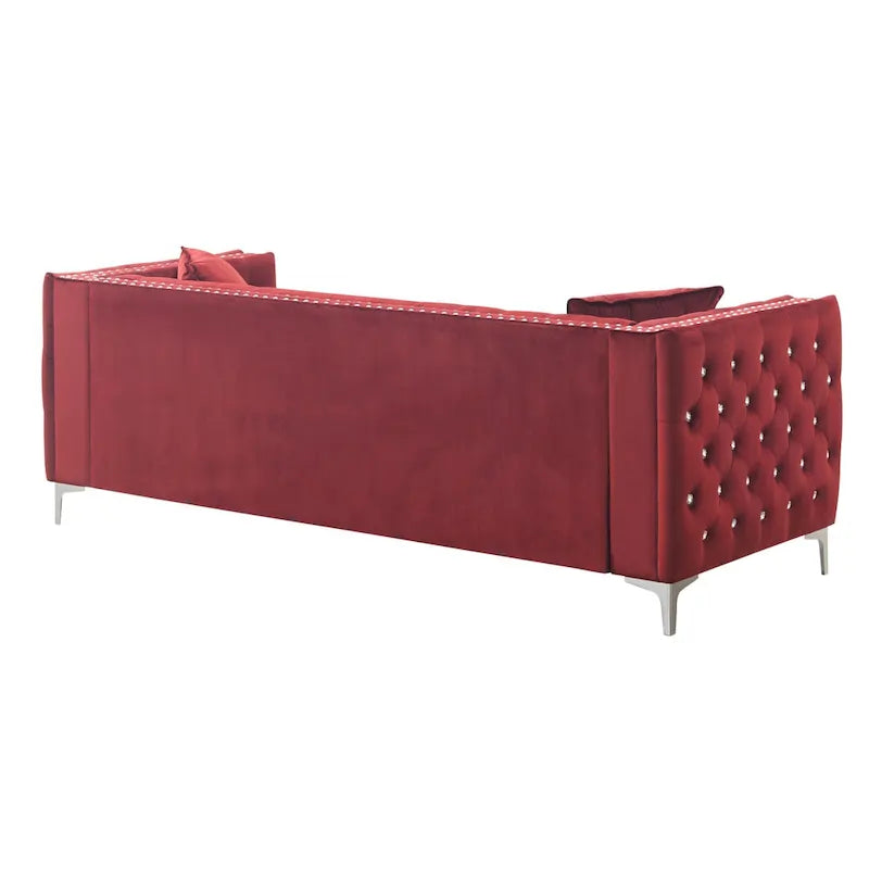 Paige Tufted Velvet Sofa