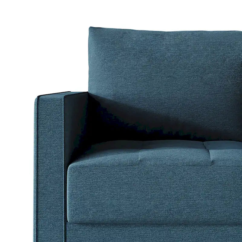 CraftPorch Contemporary Minimalist Linen Upholstered Sofa