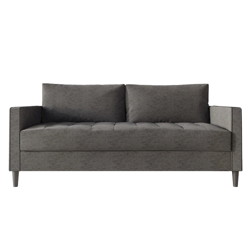 CraftPorch Contemporary Minimalist Linen Upholstered Sofa